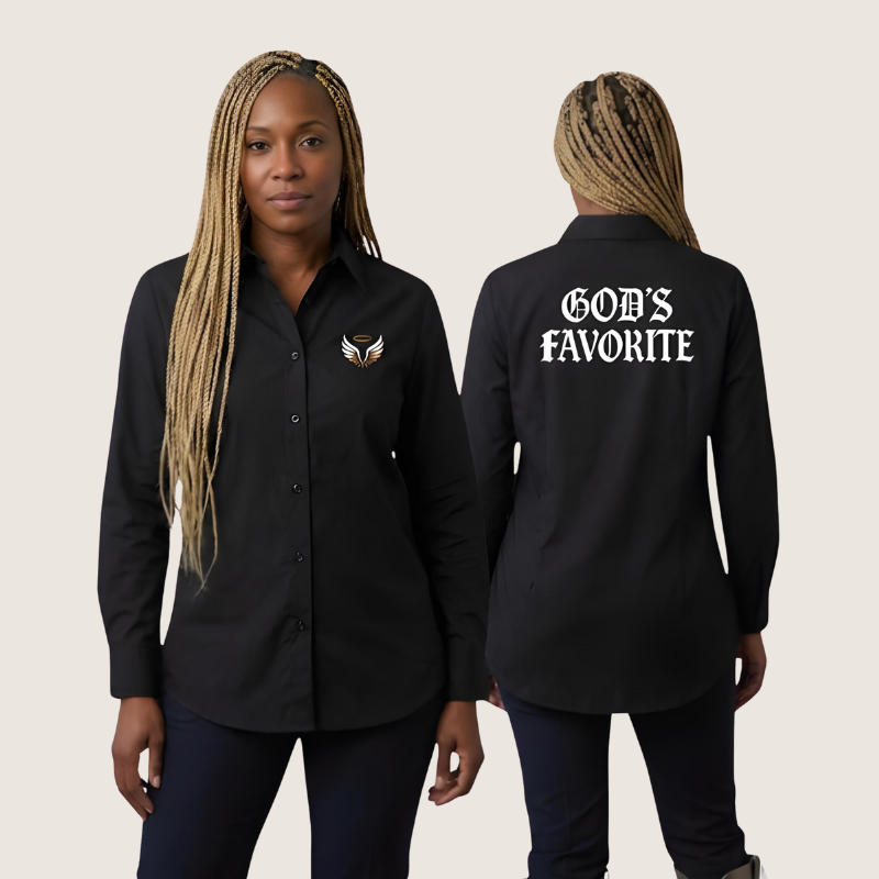 Women's Slouchy Blouse - God's Favorite