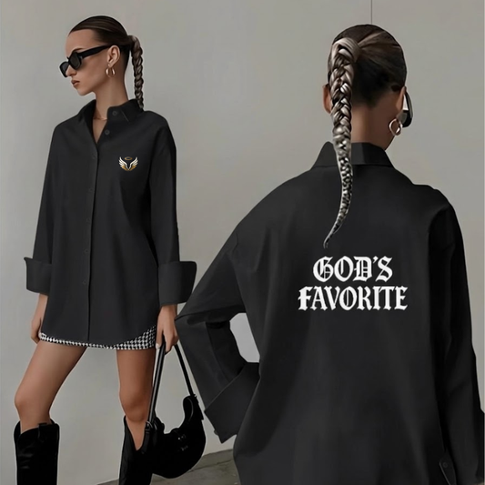 Women's Slouchy Blouse - God's Favorite